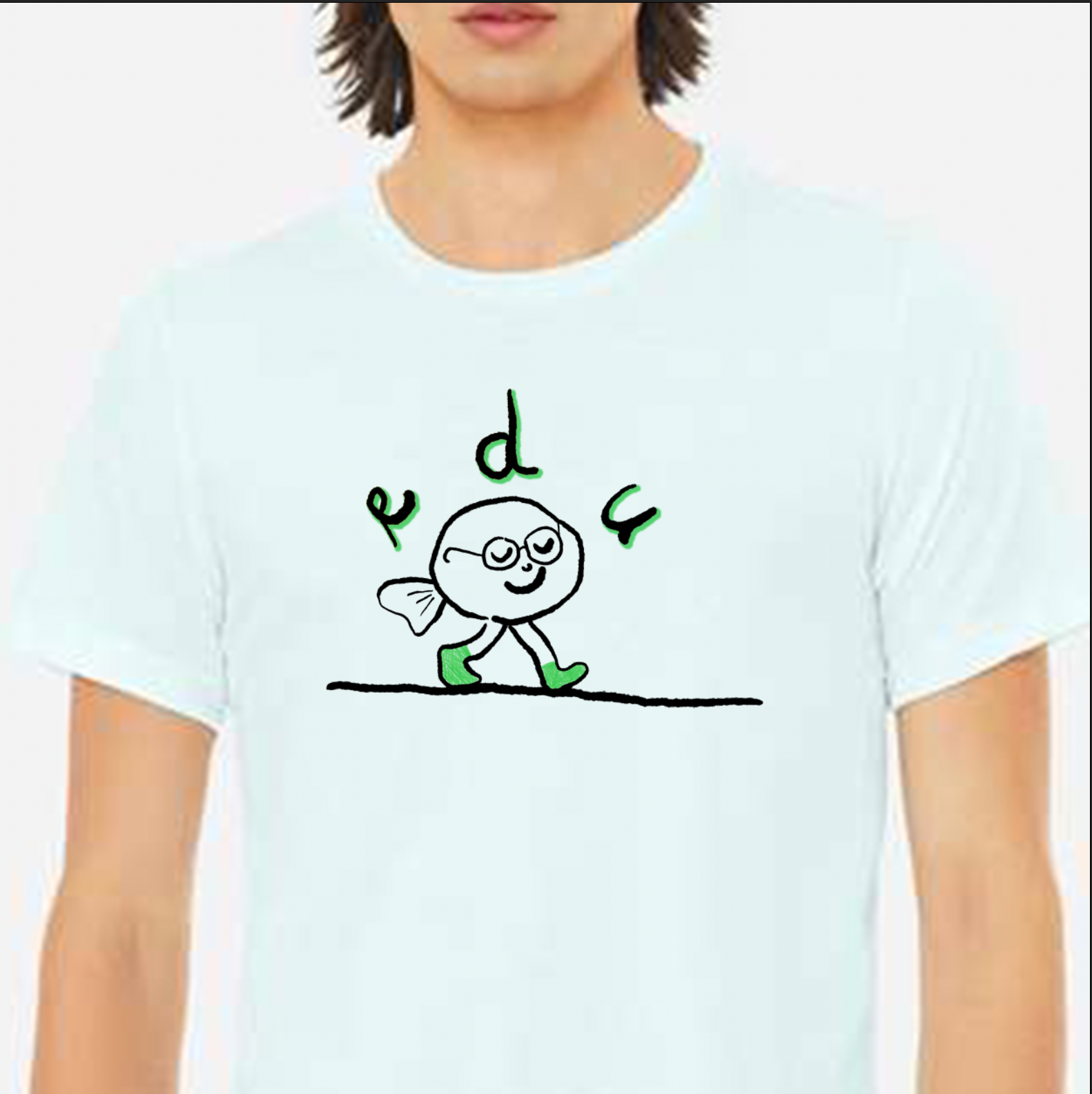 edu ice blue blue bird t-shirt